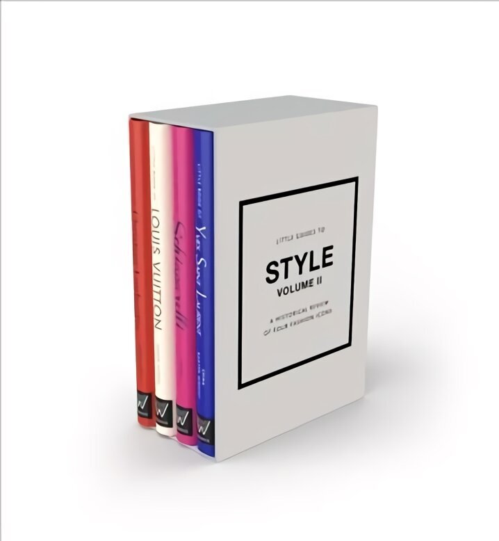 Little Guides to Style II: A Historical Review of Four Fashion Icons Box set цена и информация | Kunstiraamatud | kaup24.ee