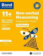 Bond 11plus: Bond 11plus Non-verbal Reasoning Challenge Assessment Papers 10-11 years 1 hind ja info | Noortekirjandus | kaup24.ee