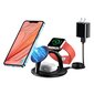 Choetech T587-F, iPhone 12/13/14, AirPods Pro, Apple Watch black hind ja info | Mobiiltelefonide laadijad | kaup24.ee