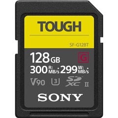 Sony Tough UHS-II 128 GB, SDXC, Flash memory class 10 hind ja info | Sony Mobiiltelefonid ja aksessuaarid | kaup24.ee