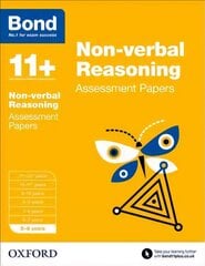 Bond 11plus: Non-verbal Reasoning: Assessment Papers: 5-6 years hind ja info | Noortekirjandus | kaup24.ee