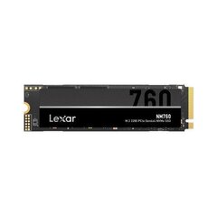 Lexar NM760, 1TB M.2 2280 PCIe Gen4x4 NVMe SSD hind ja info | Sisemised kõvakettad (HDD, SSD, Hybrid) | kaup24.ee