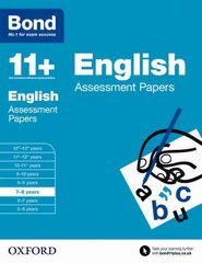 Bond 11plus: English: Assessment Papers: 7-8 years, 7-8 years цена и информация | Книги для подростков и молодежи | kaup24.ee