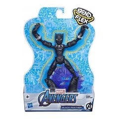 Mängufiguur Avengers Flex Black Panther, 1 tk. hind ja info | Poiste mänguasjad | kaup24.ee