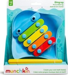 Muusikaline vanni mänguasi ksülofon Dingray Munchkin, sinine цена и информация | Игрушки для малышей | kaup24.ee