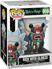 Фигурка Funko POP Animation: Rick & Morty Rick With Glorzo, 1 шт. цена и информация | Игрушки для мальчиков | kaup24.ee