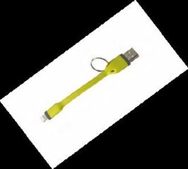 USB Lightning võtmehoidja/kaabel 12cm hind ja info | Kaablid ja juhtmed | kaup24.ee