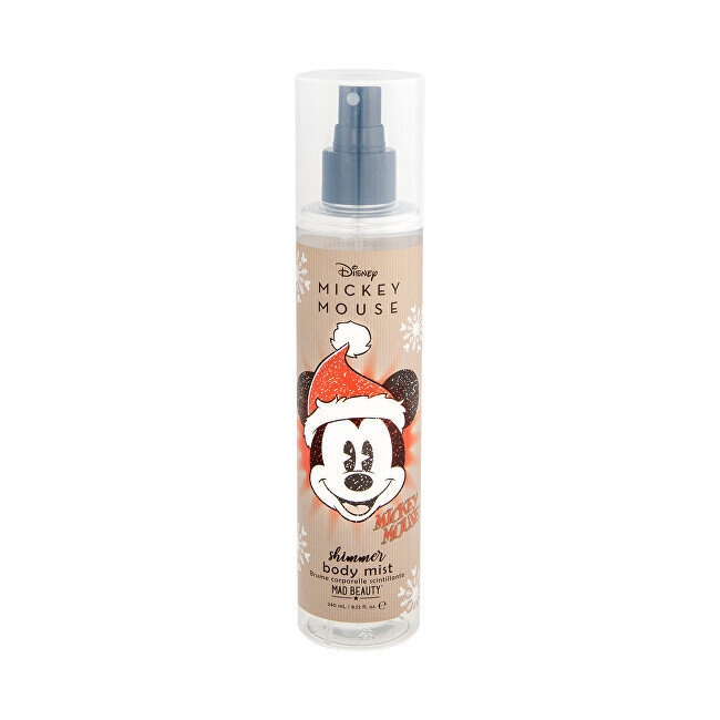 Kehasprei Mickey Jingle All The Way Body Shimmer, 240 ml hind ja info | Kehakreemid, losjoonid | kaup24.ee