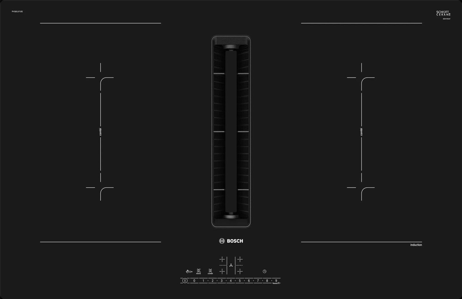 Bosch PVQ811F15E hind ja info | Pliidiplaadid | kaup24.ee