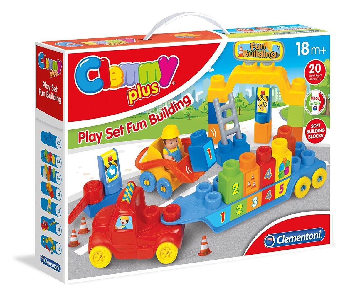 Clementoni Fun Building komplekt цена и информация | Imikute mänguasjad | kaup24.ee