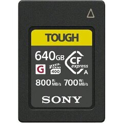 Sony 640GB CEA-G series CF-express Type A цена и информация | Карты памяти | kaup24.ee