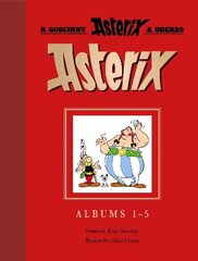 Asterix Gift Edition: Albums 1-5: Asterix the Gaul, Asterix and the Golden Sickle, Asterix and the Goths, Asterix the Gladiator, Asterix and the Banquet hind ja info | Noortekirjandus | kaup24.ee