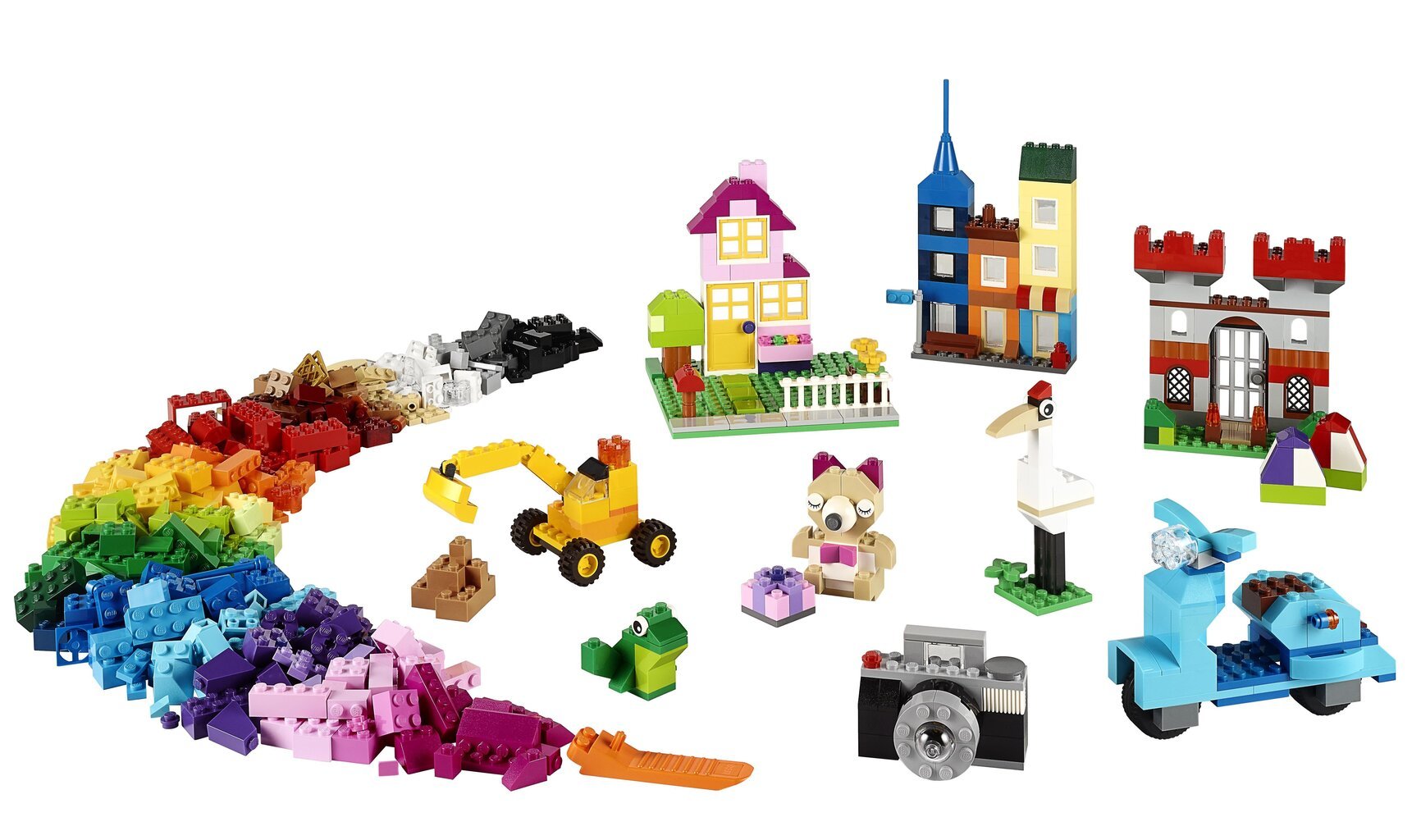 10698 LEGO® Classic LEGO suur klotside karp цена и информация | Klotsid ja konstruktorid | kaup24.ee