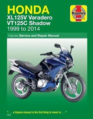 Honda XL125V Varadero & VT125C Shadow (99-14) 2nd Revised edition hind ja info | Reisiraamatud, reisijuhid | kaup24.ee