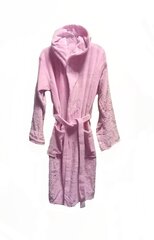 Naiste hommikumantel, lühike, Bamboo, Roosa hind ja info | Naiste hommikumantlid | kaup24.ee