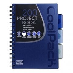 Спиральная записная книжка A5 Coolpack, темно-синяя цена и информация | Тетради и бумажные товары | kaup24.ee