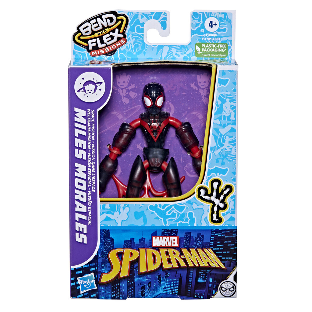 Figuur Hasbro Spider-man Bend And Flex, 15 cm hind ja info | Poiste mänguasjad | kaup24.ee