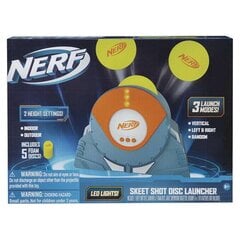 Пусковая установка для стрельбы по тарелочкам Nerf Skeet Shot цена и информация | Развивающий мелкую моторику - кинетический песок KeyCraft NV215 (80 г) детям от 3+ лет, бежевый | kaup24.ee