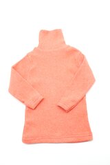 Свитер с высоким воротом, цвет оранжевый цена и информация | Свитеры, жилетки, пиджаки для девочек | kaup24.ee