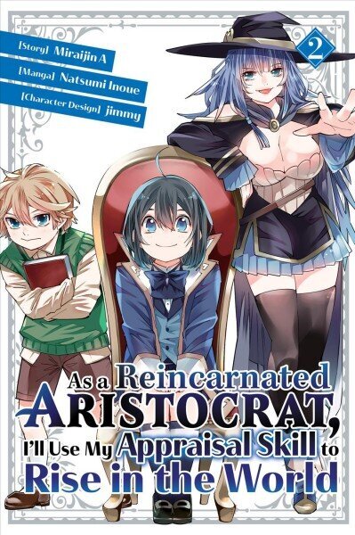 As a Reincarnated Aristocrat, I'll Use My Appraisal Skill to Rise in the World 2 (manga) цена и информация | Fantaasia, müstika | kaup24.ee