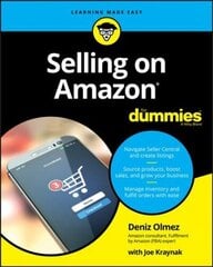 Selling on Amazon For Dummies hind ja info | Majandusalased raamatud | kaup24.ee