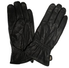 Мужские перчатки из оленьей кожи, с шерстью цена и информация | Мужские шарфы, шапки, перчатки | kaup24.ee