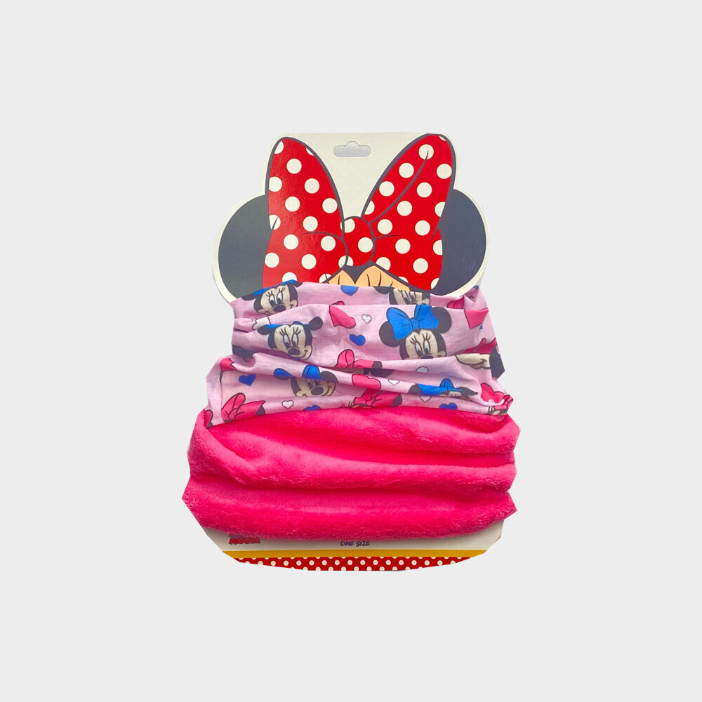 Tüdrukute rõngassall Minnie Mouse hind ja info | Tüdrukute mütsid, sallid, kindad | kaup24.ee