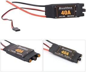 1 tk Xrotor Brushless ESC 40A Hobbywing DJI Quadricopteri õhusõiduki jaoks цена и информация | Смарттехника и аксессуары | kaup24.ee