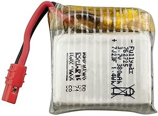 1 tk 3.7V 380mAh Li-Po asendusaku Syma X21 X21W Quadricopter RC Drone jaoks hind ja info | Nutiseadmed ja aksessuaarid | kaup24.ee