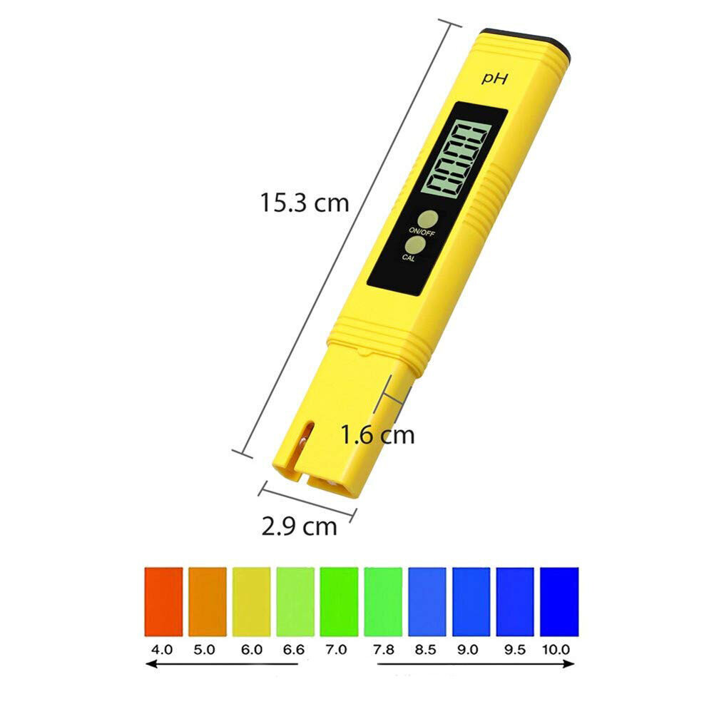 Vee PH taseme tester - elektrooniline PH mõõtja цена и информация | Mõõdikud (niiskus, temp, pH, ORP) | kaup24.ee