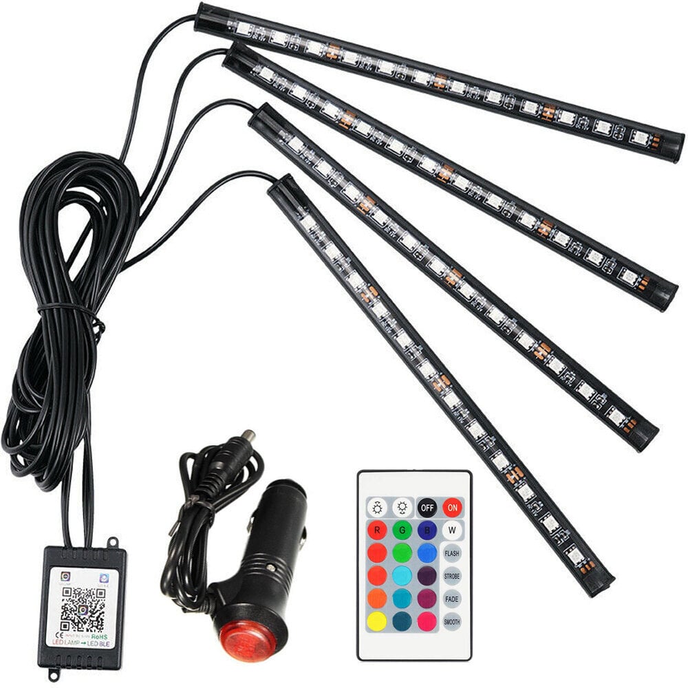 RGB LED ribad - auto salongi valgustus hind ja info | Autotuled | kaup24.ee