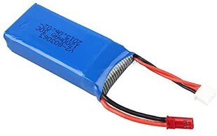 2 tk laetavad Lipo akud (7.4V 1200 mAh) Rc Quadricopter Drones MJX X101, Yizhan X6 Tarantula, JJRC H16 jaoks. hind ja info | Nutiseadmed ja aksessuaarid | kaup24.ee