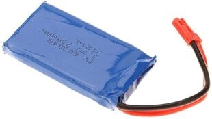 1 шт. перезаряжаемая липовая батарея (3.7V 730mAh) для Wltoys V636 V686 V686G V686K JJRC V686 Quadricopter Drone цена и информация | Смарттехника и аксессуары | kaup24.ee