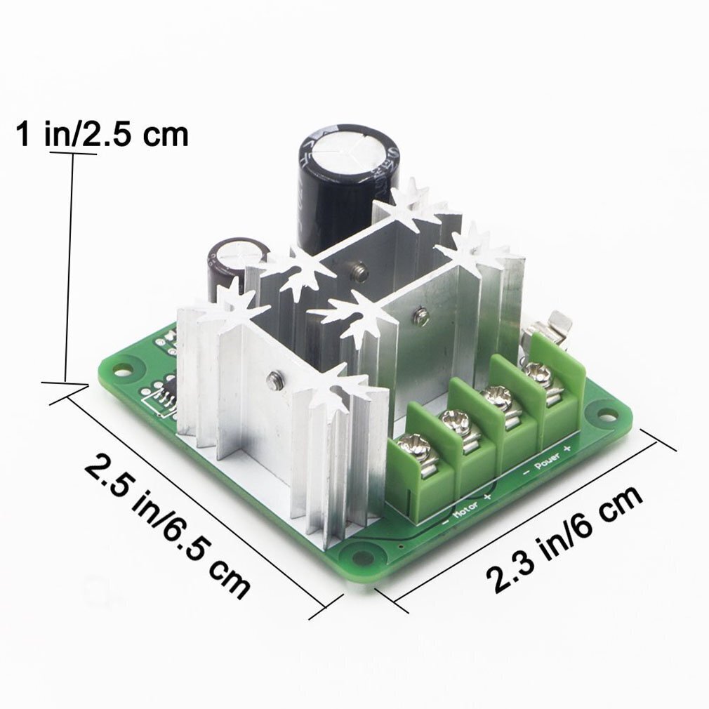 13KHz PWM DC mootori pöörlemiskiiruse regulaator 6-90V 15A Pump Ventilaatori kiiruse pidev juhtimismoodul koos polaarsuse ümberpööramisega Kõrge voolu kaitse hind ja info | Nutiseadmed ja aksessuaarid | kaup24.ee