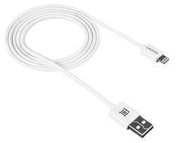 CANYON CFI-1 Lightning USB Cable for Apple - 1m, White hind ja info | Mobiiltelefonide kaablid | kaup24.ee