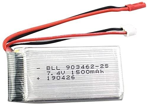 2 tk Lipo laetav aku (7.4V 1500mAh) Wltoys V913 L959 L959 L969 L202 K959 TY923 W609-8 цена и информация | Nutiseadmed ja aksessuaarid | kaup24.ee