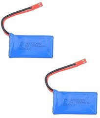 2 tk laetav Lipo aku (3.7V 780mAh) Wltoys V636 V686 V686G V686K JJRC V686 Quadricopter Drone jaoks hind ja info | Nutiseadmed ja aksessuaarid | kaup24.ee