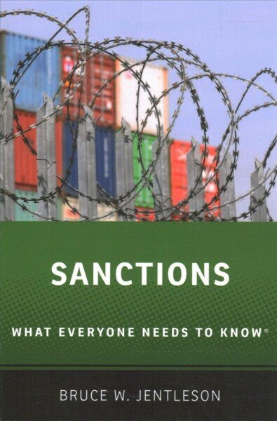 Sanctions: What Everyone Needs to Know (R) hind ja info | Ühiskonnateemalised raamatud | kaup24.ee