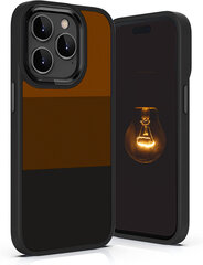 Ümbris Apple iPhone 13 Pro Max, eco-nahast must/pruun hind ja info | Telefoni kaaned, ümbrised | kaup24.ee