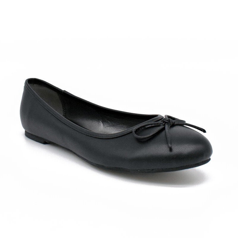 Naiste baleriina-kingad, suured suurused Andres Machado, mustad цена и информация | Naiste kingad | kaup24.ee