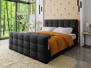 Кровать континентальная АКВОРЕ-Soft 011 (экокожа)-160x200 см цена и информация | Кровати | kaup24.ee