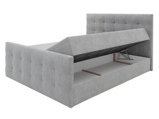 Кровать континентальная АКВОРЕ-Soft 017 (экокожа)-180x200 см цена и информация | Кровати | kaup24.ee