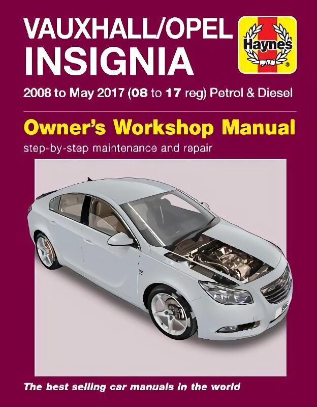 Vauxhall/Opel Insignia ('08-May 17) 08 to 17 reg цена и информация | Reisiraamatud, reisijuhid | kaup24.ee