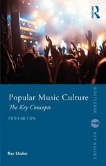 Popular Music Culture: The Key Concepts 5th edition hind ja info | Kunstiraamatud | kaup24.ee