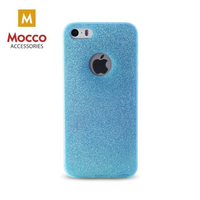 Telefoni ümbris Mocco Glitter Ultra Back Case 0.3 mm, sobib Samsung A510 Galaxy A5 (2016) telefonile, sinine цена и информация | Telefoni kaaned, ümbrised | kaup24.ee