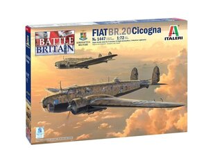 Italeri - Fiat BR.20 Cicogna, 1/72, 1447 hind ja info | Klotsid ja konstruktorid | kaup24.ee