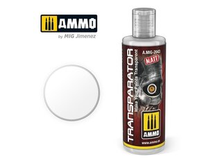 AMMO MIG - Transparator Matt 60ml. 2043 цена и информация | Принадлежности для рисования, лепки | kaup24.ee