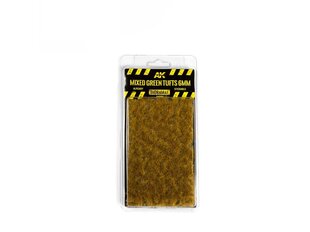 AK Interactive - MIXED GREEN TUFTS 6MM, AK8119 hind ja info | Kunstitarbed, voolimise tarvikud | kaup24.ee