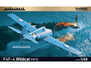 Eduard - Grumman F4F-4 Wildcat early ProfiPACK Edition, 1/48, 82202 hind ja info | Klotsid ja konstruktorid | kaup24.ee