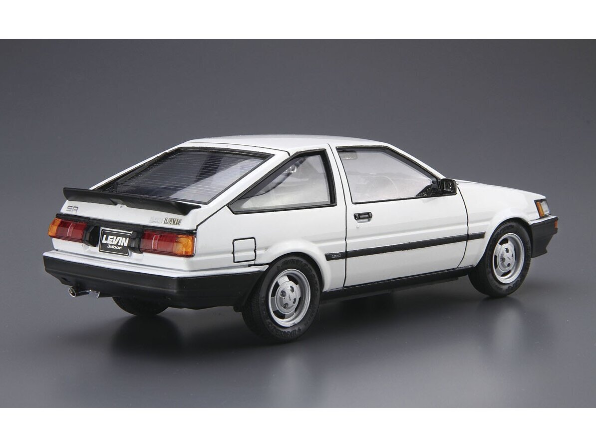 Aoshima - Toyota AE85 Corolla Levin 1500SR '85, 1/24, 05593 hind ja info | Klotsid ja konstruktorid | kaup24.ee